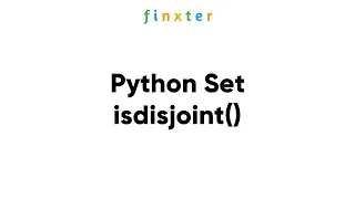 Python Set isdisjoint - Examples Explanation Runtime