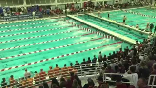 Shane Anderson and Louis Barker 100 free