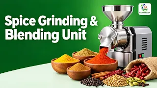 Webinar On Spice Grinding & Blending Unit | Gramodyam