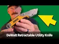 Amazon boxes have NO chance DeWalt Box Knife review