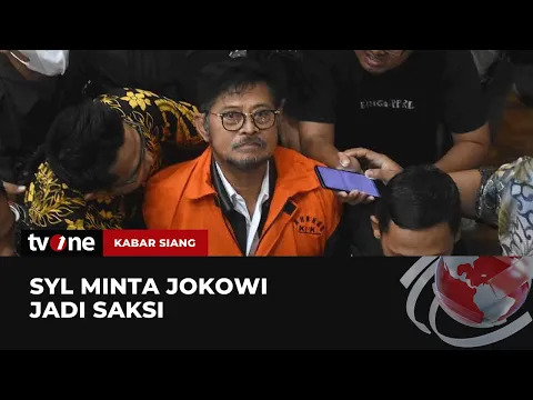 SYL Surati Jokowi hingga Jusuf Kalla Minta Jadi Saksi Meringankan