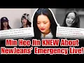 NewJeans Emergency Live: Min Hee Jin Confirms She Knew Amid HYBE Legal Battle