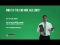 Rental Essentials Episode 8 - The Age Limit Enterprise Rent-A-Car