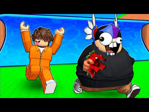 Video Thumbnail: وش يصير إذا تركي ومازن لعبوا ماب التسونامي في روبلوكس مع بعض 🤣🌊!؟