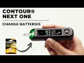 Change battery in Contour Next One Meter