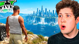 ENCONTRÉ una CIUDAD SECRETA en GTA 5! 🤫🏙️ (Mods)