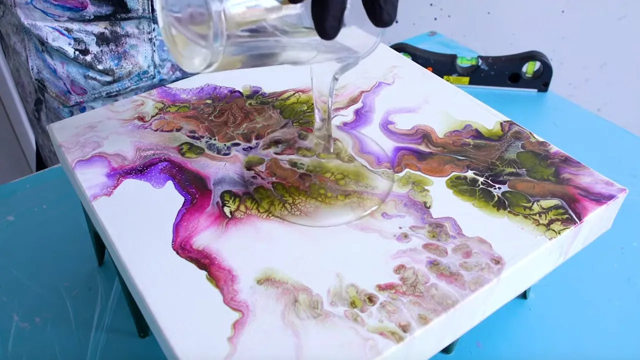 How to seal your painting with resin - EASY | Eli-Chem Resins