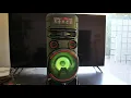 LG Xboom ON7 unboxing and sound check the Party Speaker