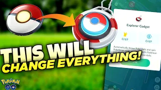 THIS WILL CHANGE POKEMON GO FOREVER The Explorer Gadget In-Game Auto Catcher