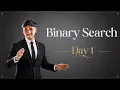 Binary Search Day 1 Introduction Linear Search Implementation O log n Proof DSA