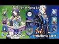 Download Lagu NEW !! C0 Lauma Alhaitam \u0026 C0 Neuvillette Taser - Spiral Abyss Floor 12 Genshin Impact 6.0