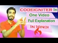 CodeIgniter In One CodeIgniter full explanation CodeIgniter folder structure what is CI