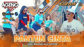 pantun cinta cek sound all artis ageng music live in kertos 2026