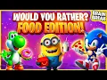 Would You Rather Food Edition | Brain Break | Freeze Dance | Brain Break Games For Kids | Go Noodle