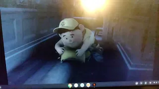 up storm scene in slow motion