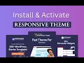 How to Install Responsive WordPress Theme