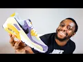 Air Max 90 Court Purple Lemon Drop NRG On Foot Sneaker Review QuickSchopes 273 Schopes DC6083 500