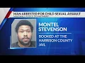 East Texas man arrested for sexual assault of a child