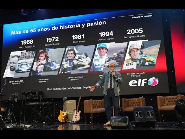 El aceite de motor premium ELF llegó a Chile : Youtube video player