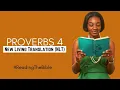 THE BOOK OF PROVERBS CHAPTER 4 NLT