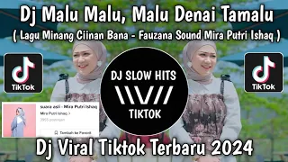 dj malu malu malu denai tamalu dj ciinan bana fauzana lagu minang viral tiktok terbaru 2024