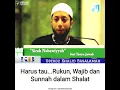 Download Lagu RUKUN, WAJIB \u0026 SUNNAH SHALAT - Ustadz Khalid Basalamah