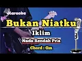 Download Lagu Bukan Niatku - Iklim (Karaoke Version) Nada Rendah Pria