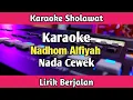 Download Lagu Karaoke - Nadhom Alfiyah Nada Cewek Lirik Berjalan | Karaoke Sholawat
