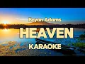 Download Lagu HEAVEN  BRYAN ADAMS  (karaoke)