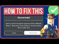 Fix Roblox Same Account Launched From Different Device New ROBLOX ERROR CODE 273