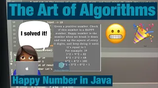 Happy Number - The Art of Algorithms Part 1 Free Programming Practice UNDER 100 LINES OF CODE