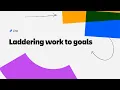 Laddering work to goals in Jira Atlassian