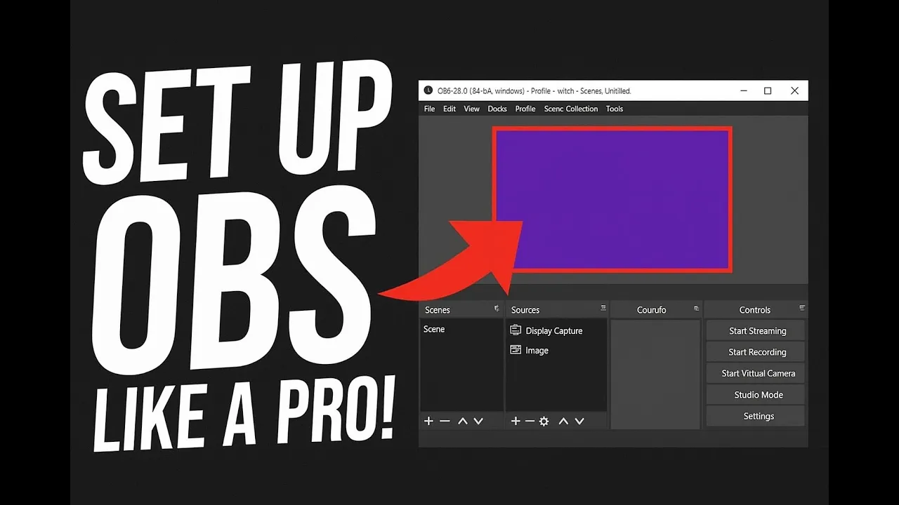 How to Set Up OBS for Streaming - Overlays, Facecam, Screens & Free Overlays