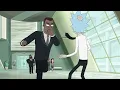 Rick beaten by Fortune Cookie Power Rick and Morty S6E5