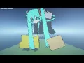 Anamanaguchi - Miku ft. Hatsune Miku but in Minecraft