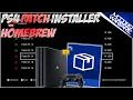 PS4 Patch Installer Homebrew Tutorial