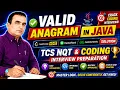 Anagram in Java LeetCode HackerRank GFG Solution TCS NQT 16