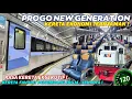 KERETA EKONOMI TERNYAMAN JOGJA JAKARTA ! Naik KA PROGO Ekonomi New Generation Baru, Ramai Penumpang!