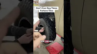Don T Ever Buy These Fortune Tires 