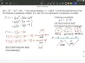 1st and 2nd Derivative Tests