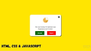 Building a Cookies Notification Popup for Your Website with HTML CSS and JavaScript