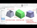 SolidWorks Draft Tutorial 1 Neutral Plane 2 Parting Line 3 Step Draft