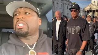 50 Cent CALLS OUT Jay Z For Refusing To Pay Back Favor After Wearing G Unit Sneakers To His Shoot