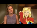 Brie Larson Reacts To Being Cast As Captain Marvel | MTV Movies