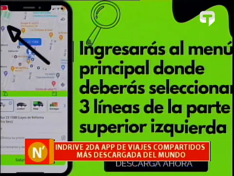 InDrive 2da app de viajes compartidos más descargada del mundo