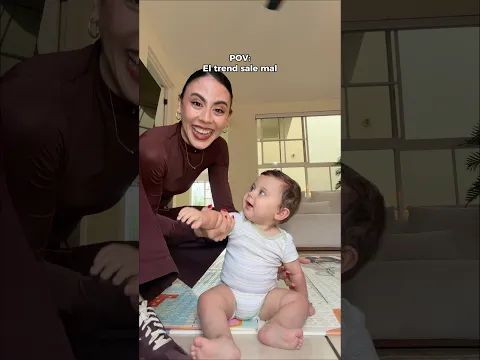 POV: el trend sale mal 😂 #funny #baby