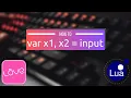 How to get a variable from an user input love2d - Lua
