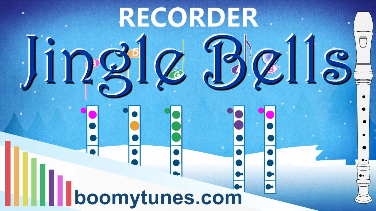 Jingle Bells - RECORDER Play Along/How to Play