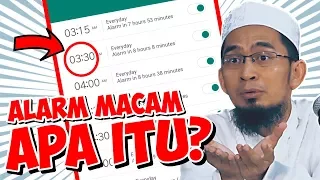 Untuk Anda yang Pasang Banyak Alarm di HP - Ceramah Ustadz Adi Hidayat LC MA Terbaru