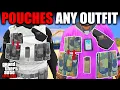 SOLO How To Get POUCHES On ANY Outfit In GTA Online